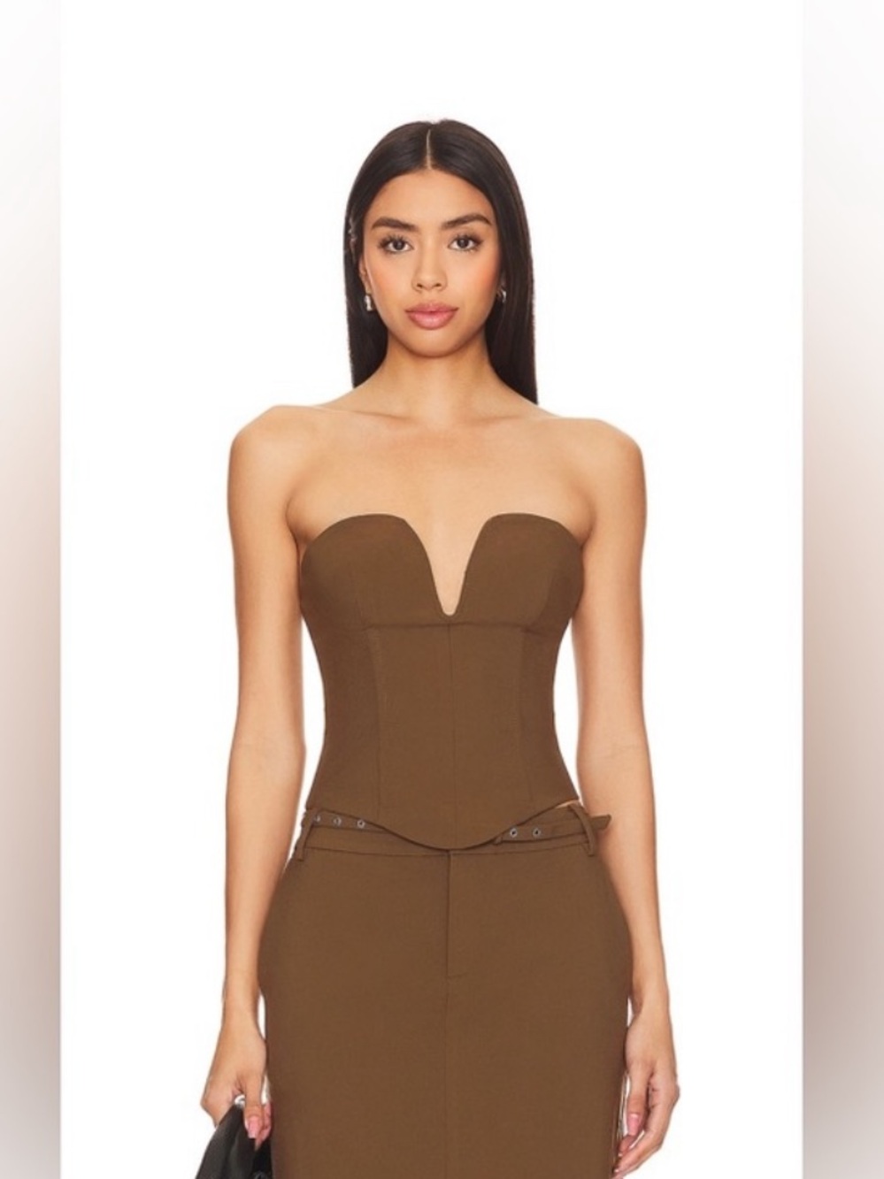 Camila Coelho Jordana Corset Top and Maxi Skirt